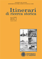 Itinerari di Ricerca Storica - Cover